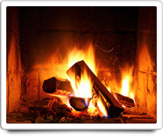 image of fireplace (wood-burning)